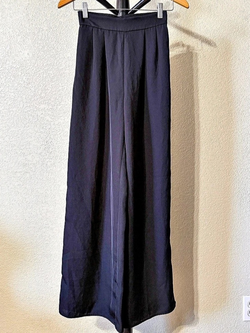 H&M Black Wide Leg Trousers